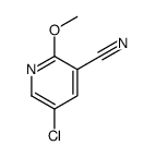 5-氯-2-甲氧基吡啶-3-甲腈结构式
