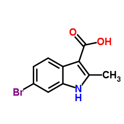 6-Bromo-2-methyl-1H-indole-3-carboxylic acid picture