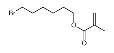 6-bromohexyl 2-methylprop-2-enoate结构式