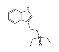 N,N-Diethyltryptamine N-oxide Structure