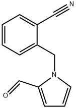 2-((2-Formyl-1H-pyrrol-1-yl)methyl)benzonitrile structure