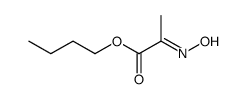 Propanoic acid, 2-(hydroxyimino)-, butyl ester (9CI)结构式