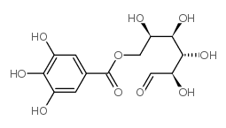 6-O-galloylglucose Structure