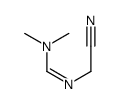 N'-(cyanomethyl)-N,N-dimethylmethanimidamide结构式