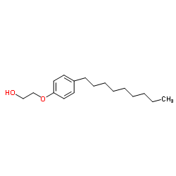 2-{[4-Nonyl(13C6)phenyl]oxy}ethanol Structure