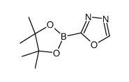 2-(4,4,5,5-Tetramethyl-1,3,2-dioxaborolan-2-yl)-1,3,4-oxadiazole Structure