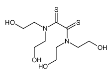 N,N,N',N'-tetrakis(2-hydroxyethyl)ethanedithioamide结构式