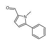 1-methyl-5-phenylpyrrole-2-carbaldehyde Structure