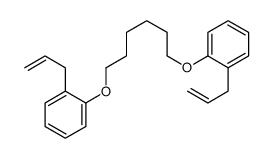 1-prop-2-enyl-2-[6-(2-prop-2-enylphenoxy)hexoxy]benzene Structure