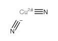 copper(II) cyanide Structure