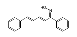 1,5-diphenyl-2,4-pentadien-1-one oxime Structure