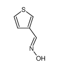 3-Thiophenecarboxaldehyde,oxime,(E)-(9CI) structure