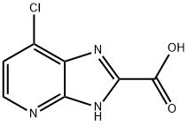 3H-Imidazo[4,5-b]pyridine-2-carboxylic acid, 7-chloro- Structure
