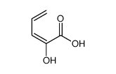 cis-2-hydroxypenta-2,4-dienoic acid结构式