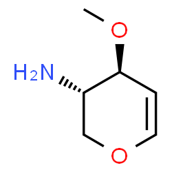L-threo-Pent-1-enitol, 4-amino-1,5-anhydro-2,4-dideoxy-3-O-methyl- (9CI)结构式