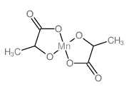 L(+) Lactic acid, manganese salt结构式