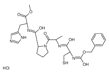 Z-Cys-ala-pro-his-ome structure