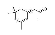 (1Z)-2-propanone 1-(3,5,5-trimethyl-2-cyclohexen-1-ylidene)结构式