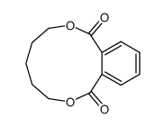 3H-2,8-Benzodioxacycloundecin-1,9-dione,4,5,6,7-tetrahydro-(9CI) Structure
