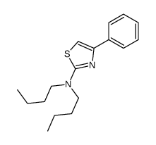 N,N-dibutyl-4-phenyl-1,3-thiazol-2-amine Structure