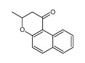 3-methyl-2,3-dihydrobenzo[f]chromen-1-one Structure