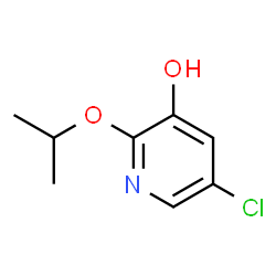 5-Chloro-2-(propan-2-yloxy)pyridin-3-ol结构式