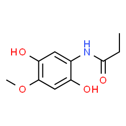 Propanamide, N-(2,5-dihydroxy-4-methoxyphenyl)- (9CI)结构式