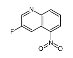 3-fluoro-5-nitroquinoline Structure