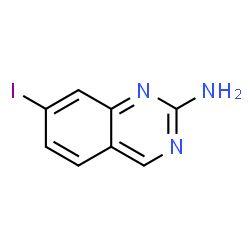 7-Iodoquinazolin-2-amine Structure