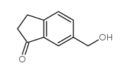 6-HYDROXYMETHYL-1-INDANONE Structure