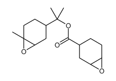 2-(6-methyl-7-oxabicyclo[4.1.0]heptan-3-yl)propan-2-yl 7-oxabicyclo[4.1.0]heptane-4-carboxylate Structure