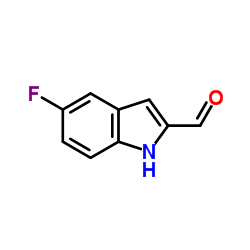 5-氟-1H-吲哚-2-甲醛图片