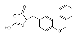 (4S)-4-[(4-phenylmethoxyphenyl)methyl]-1,3-oxazolidine-2,5-dione Structure