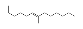 (E)-7-methyltridec-6-ene Structure