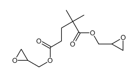 bis(2,3-epoxypropyl) 2,2-dimethylglutarate Structure