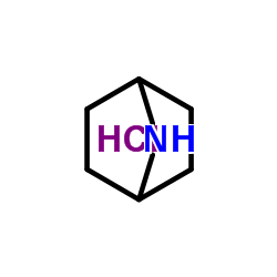 7-Azabicyclo[2.2.1]heptane hydrochloride structure