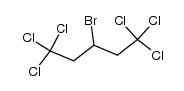 3-bromo-1,1,1,5,5,5-hexachloro-pentane Structure