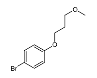 1-bromo-4-(3-methoxypropoxy)benzene Structure