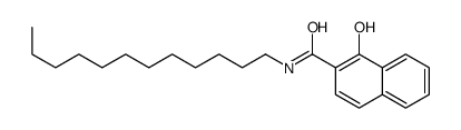 N-DODECYL-1-HYDROXY-2-NAPHTHALENE-CARBOX AMIDE, TECH., 90结构式