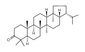 Hopan-3-on Structure