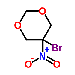 5-溴-5-硝基-1,3-二噁烷结构式