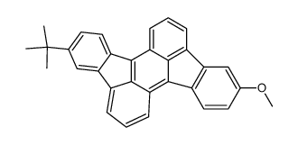 5-(1,1-dimethylethyl)-12-methoxyrubicene结构式