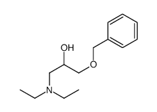 1-(diethylamino)-3-phenylmethoxypropan-2-ol结构式