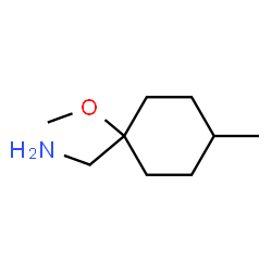 Cyclohexanemethanamine, 1-methoxy-4-methyl- (9CI) Structure