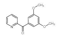 2-(3,5-DIMETHOXYBENZOYL)PYRIDINE structure