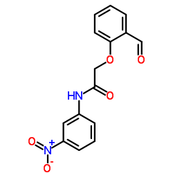 2-(2-Formylphenoxy)-N-(3-nitrophenyl)acetamide结构式