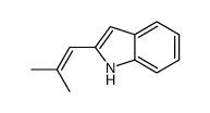 2-(2-methylprop-1-enyl)-1H-indole结构式