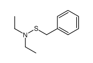 N-benzylsulfanyl-N-ethylethanamine Structure