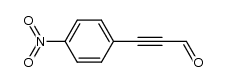 (4-nitrophenyl)propargyl aldehyde结构式