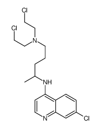 1,4-Pentanediamine, N1,N1-bis(2-chloroethyl)-N4-(7-chloro-4-quinolinyl )- picture